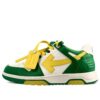 Out Of Office Low-Top Sneaker “Green Yellow White”