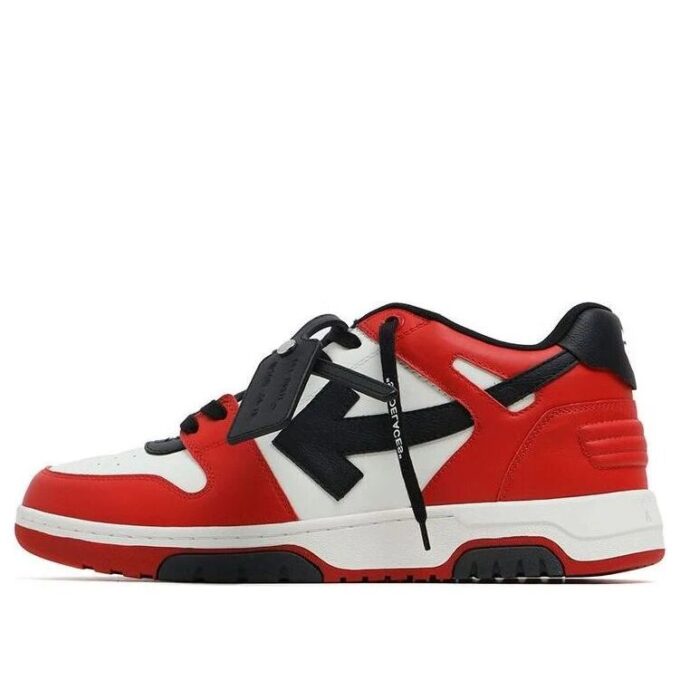 Out Of Office Low-Top Sneaker “Red Black White”