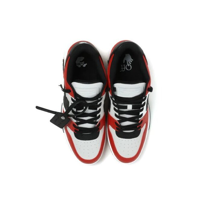 Out Of Office Low-Top Sneaker “Red Black White”
