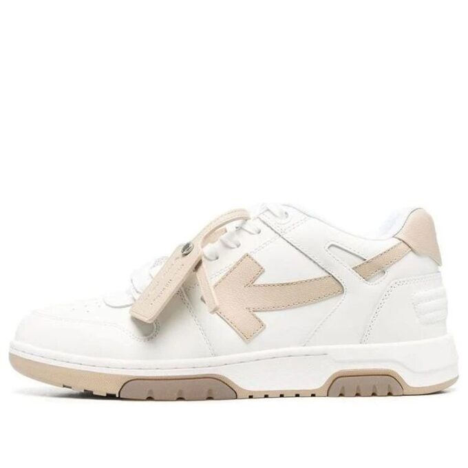 Out Of Office Low-Top Sneaker “White Beige”