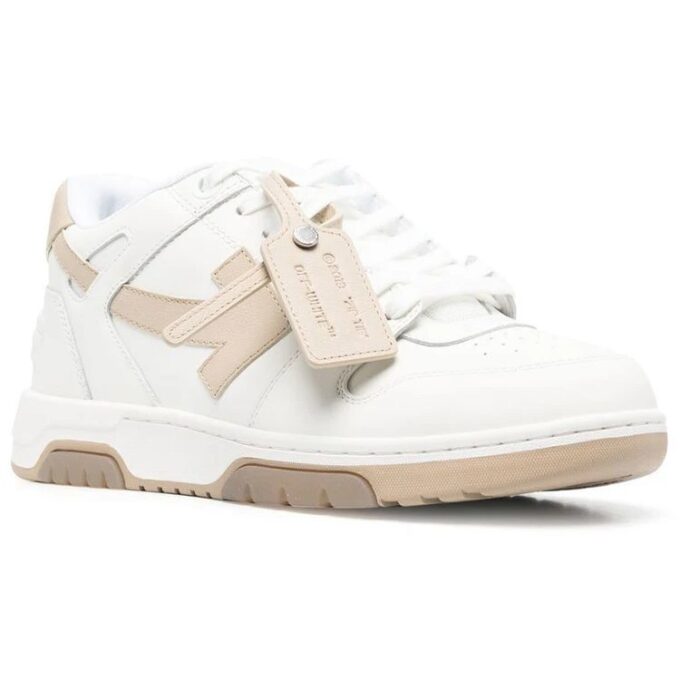 Out Of Office Low-Top Sneaker “White Beige”