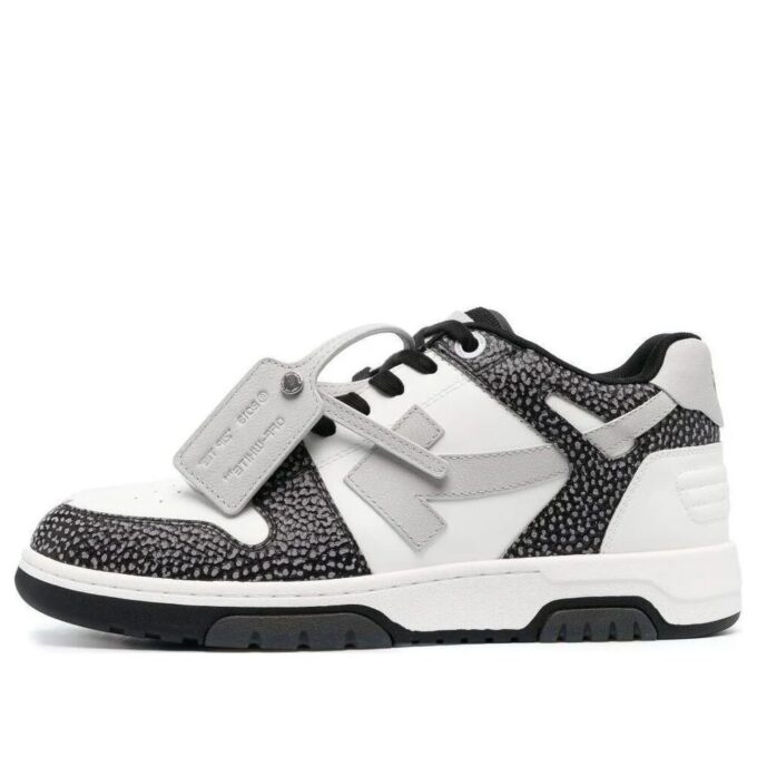 Out Of Office Low-Top Sneaker “White Black”