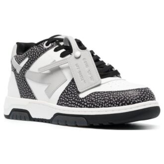 Out Of Office Low-Top Sneaker “White Black”