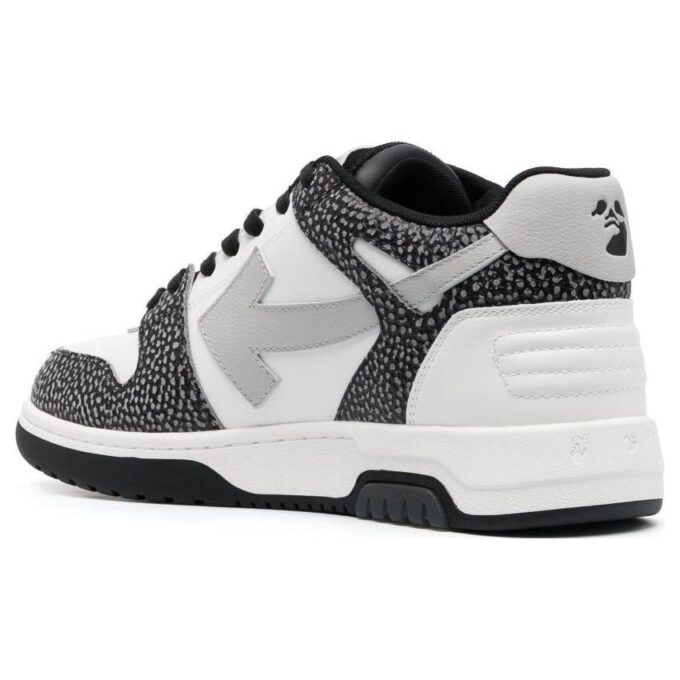 Out Of Office Low-Top Sneaker “White Black”