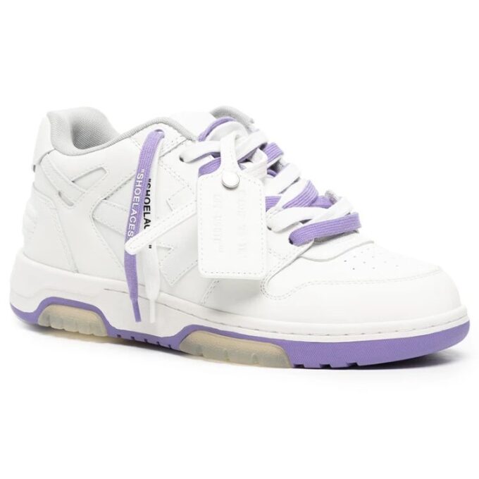 Out Of Office Low-Top Sneaker “White Purple”