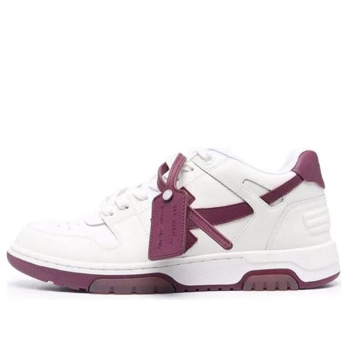 Out Of Office Low-Top Sneakers Deep-Wine “Red White”