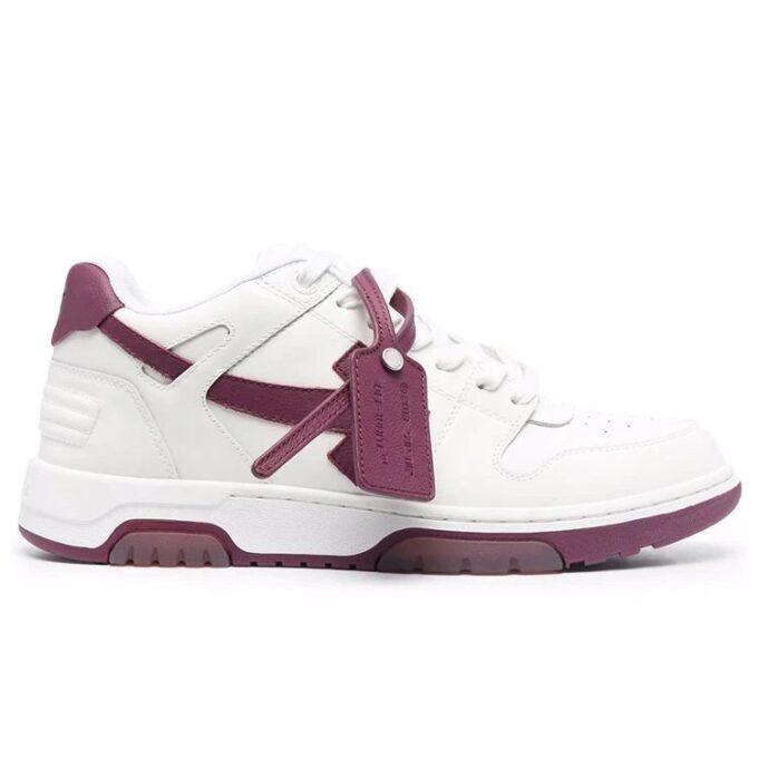 Out Of Office Low-Top Sneakers Deep-Wine “Red White”