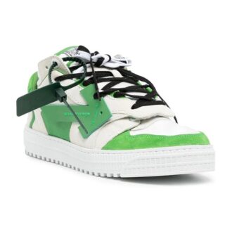 Out Of Office Low-Top Sneakers “Green White Black”