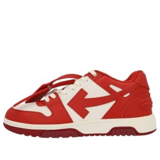 Out Of Office Low-Top Sneakers “Red White”