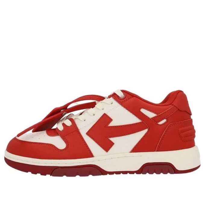 Out Of Office Low-Top Sneakers “Red White”