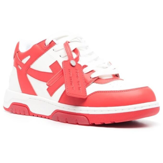 Out Of Office Low-Top Sneakers “Red White”