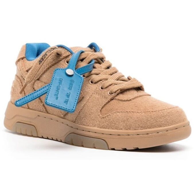 Out Of Office Low-Top Sneakers “Tan Blue”