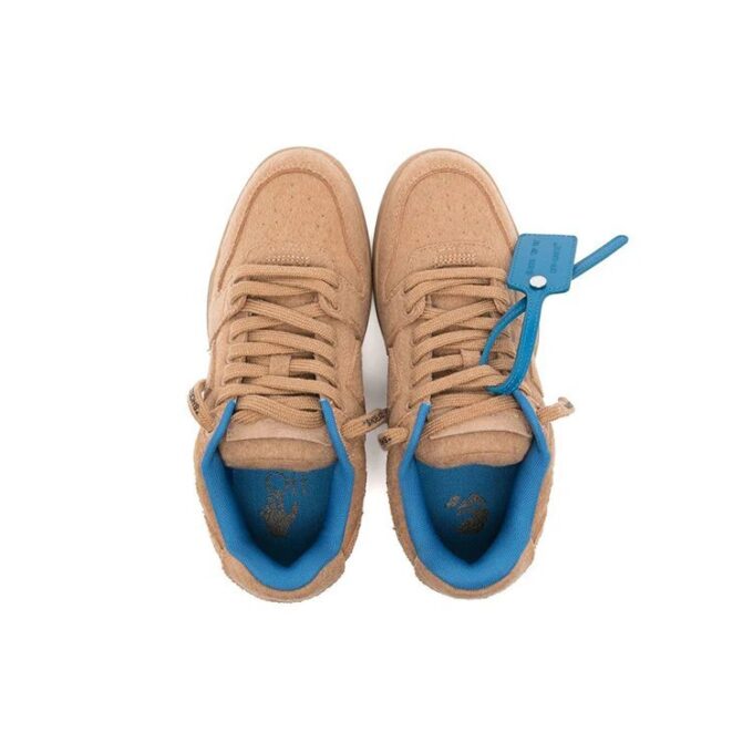 Out Of Office Low-Top Sneakers “Tan Blue”