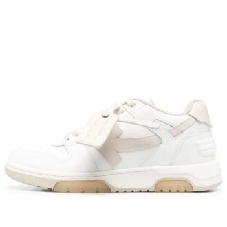 Out Of Office Low-Top Sneakers “White Beige”