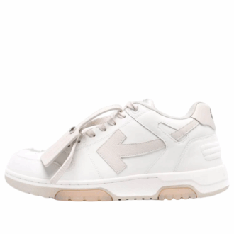 Out Of Office Low-Top Sneakers “White Beige”