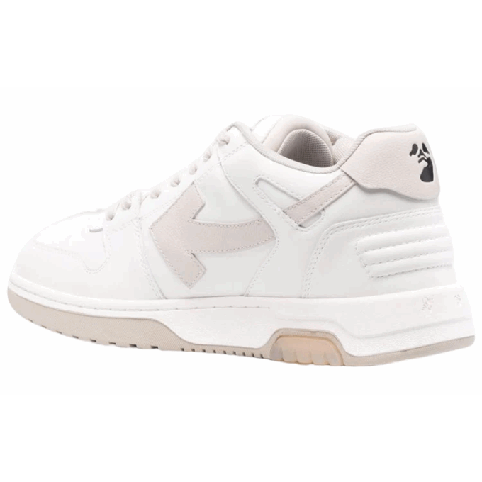 Out Of Office Low-Top Sneakers “White Beige”