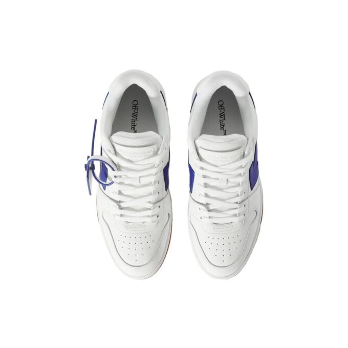 Out Of Office Low-Top Sneakers “White Blue Brown”