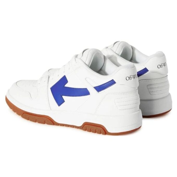 Out Of Office Low-Top Sneakers “White Blue Brown”