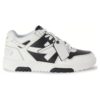 Out Of Office OOO Low Tops “Black White”