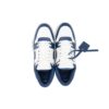 Out Of Office Panelled Lace-Up Sneakers “Blue White”