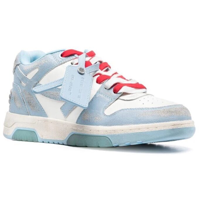 Out Of Office Vintage Leather “Blue White Red”