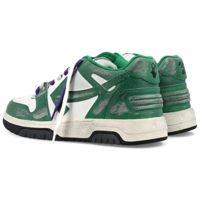 Out Of Office Vintage Leather “Green White Purple”