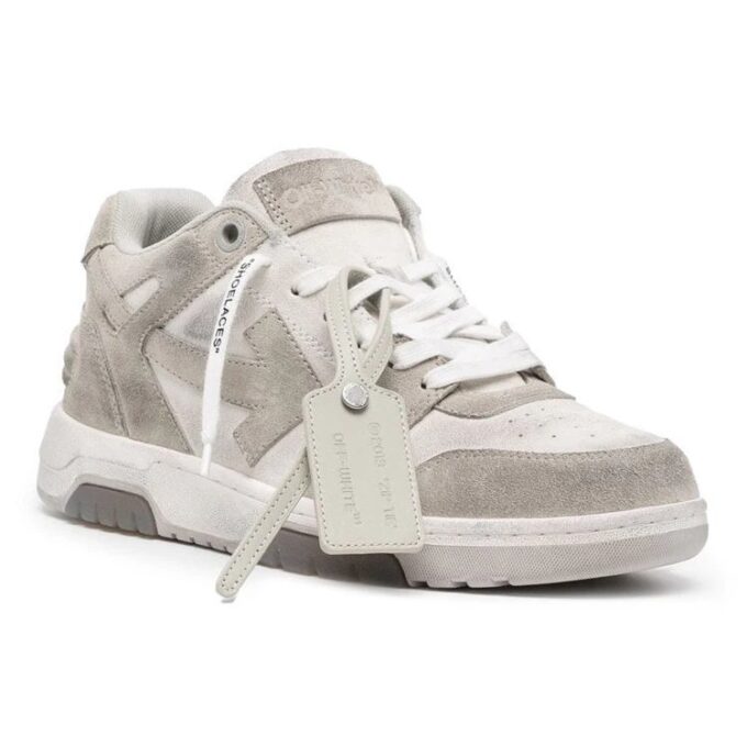 Out Of Office Vintage Leather “Grey White”