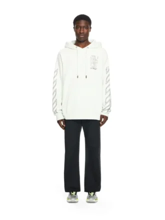 Outline Double Arrow Skate Hoodie