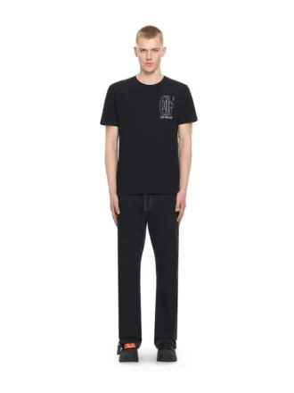 Outline Double Arrow Slim T-shirt