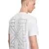 Outline Double Arrow Slim T-shirt