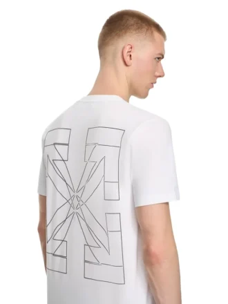 Outline Double Arrow Slim T-shirt