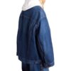 Oversize Logo-Appliqued Denim Jacket