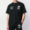 Oversized Monalisa Graphic Print T-Shirt /White