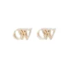 OW EARRINGS W/ STRASS