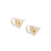 OW EARRINGS W/ STRASS