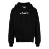 Paint Arrow Slim Hoodie “Black White”