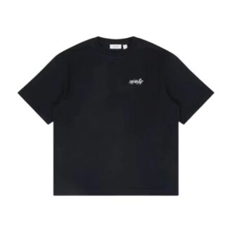 Paint Splatter Arrow Diag Fit T-Shirt “Black”