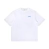 Paint Splatter Arrow Diag Fit T-Shirt “White”