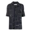 Painter Holiday Print Short Sleeve Shirt