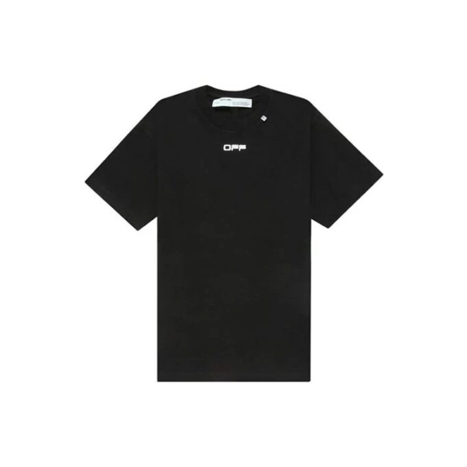 Painting Arrow Printing Short Sleeve Black