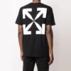 Painting Printing Short Sleeve Black