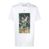 Painting Printing Short Sleeve White