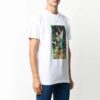 Painting Printing Short Sleeve White