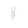 Paperclip Mono Earring