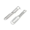 Paperclip Strass Earrings