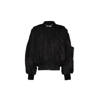 Pascal Applique Pilot Jacket Men’ s Black