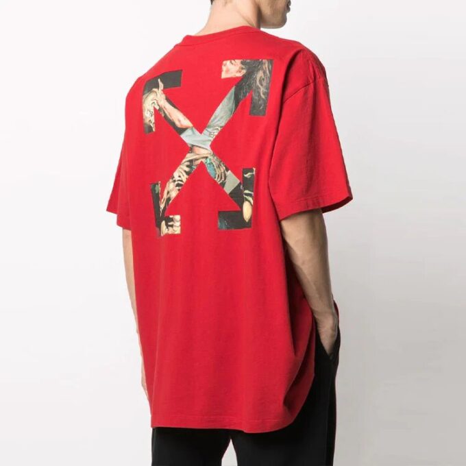 Pascal Arrow Applique Tee Men’ s Red