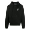 Pascal Arrows Hooded Pullover Men Black