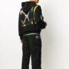Pascal Arrows Hooded Pullover Men Black