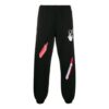 Pascal Pill Applique Sports Pants Men’ s Black